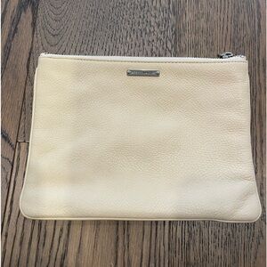 Rebecca Minkoff Leather Clutch Pouch Zippered